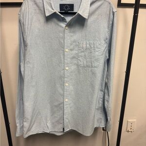 Eventide Light Blue Men's Button-Up Shirt
